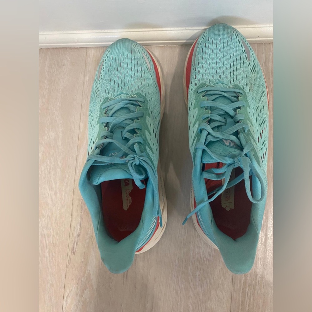 Colorful Used Hokas 💙💕